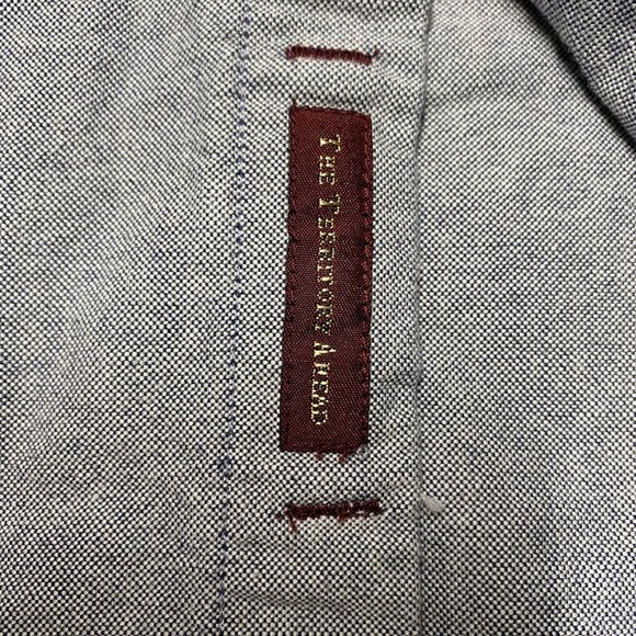 The Territory Ahead Shirt Mens Large Gray Flannel Cotton Long Sleeve Button-Down - Picture 3 of 11